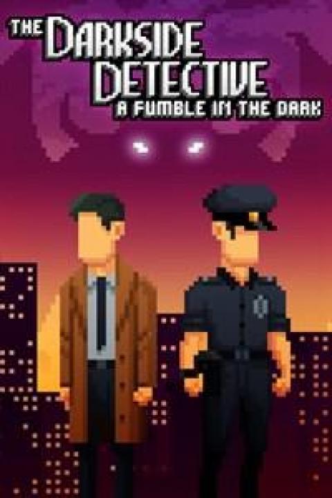 Jaquette The Darkside Detective : A Fumble in the Dark